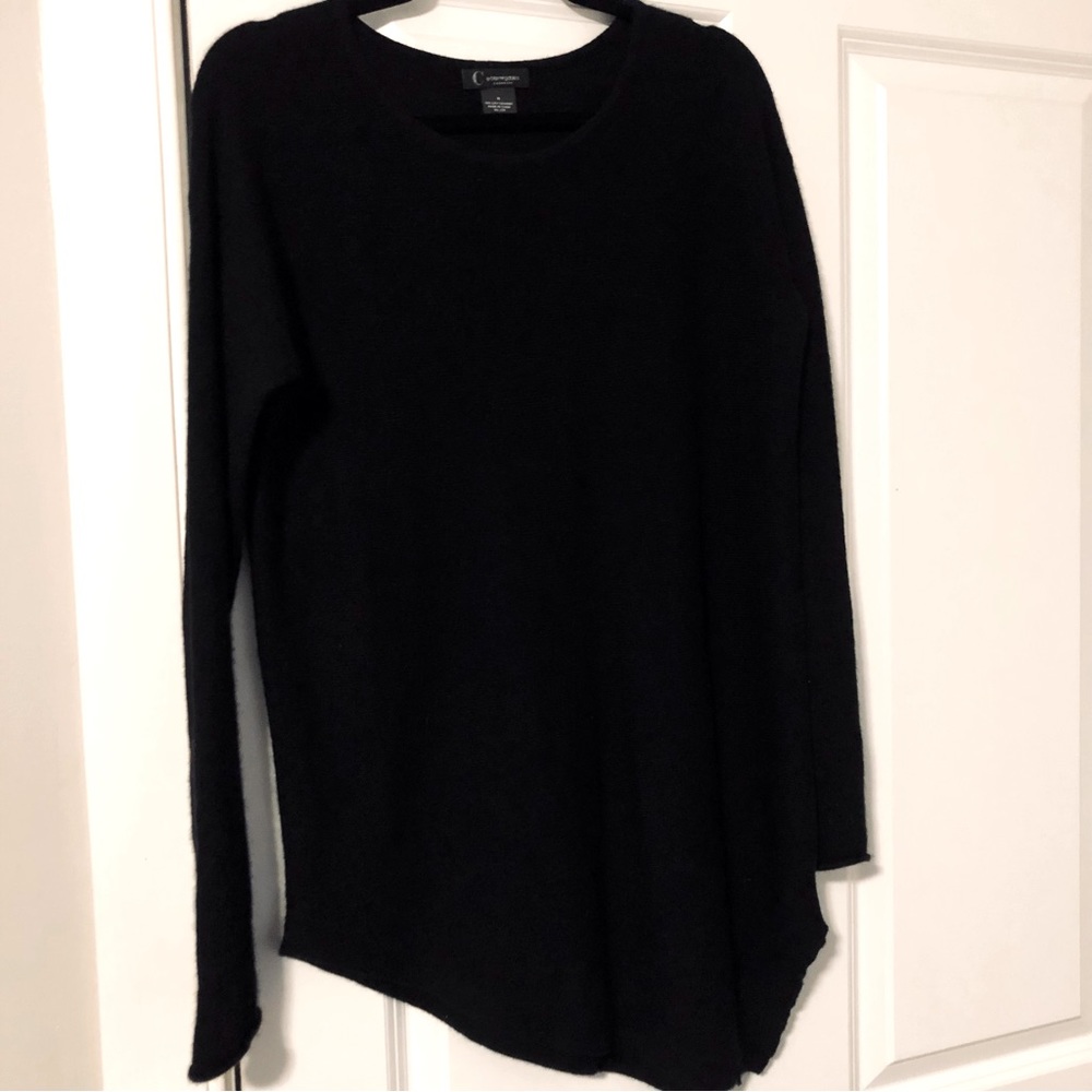 100 %  Cashmere Sz M Black